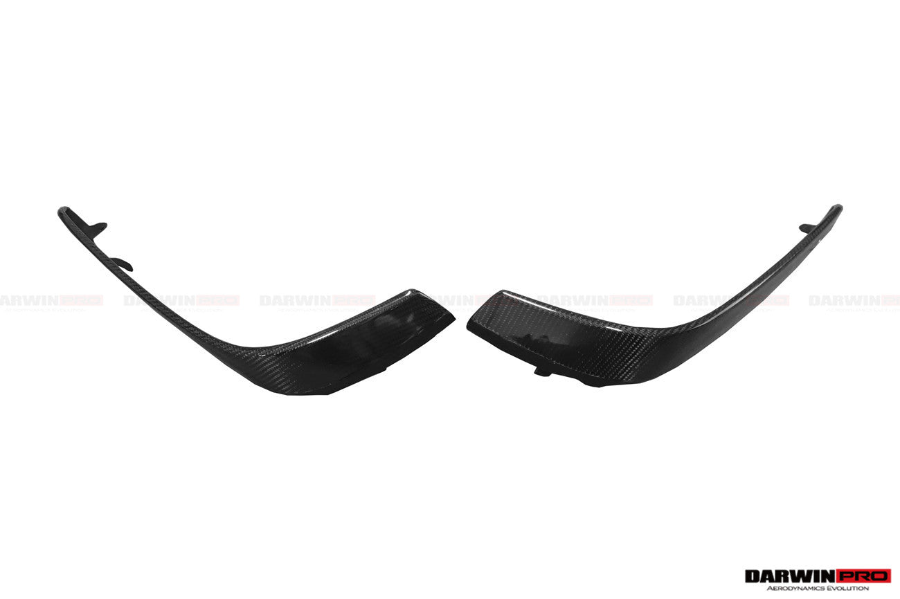 2015 - 2021 Mercedes Benz W205 C63&S AMG Carbon Fiber Front Canards